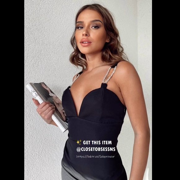 ZARA V-Neck Mini Dress - Picture 2 of 16